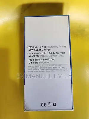 New Tecno Camon 50 Pro 256 GB Black