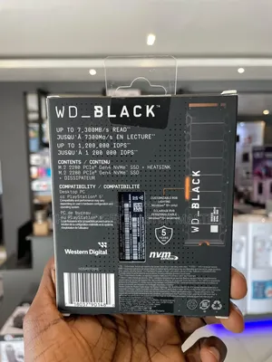 Western Digital 4tb Wd_black Sn850x Gaming Internal Nvme Plce 4.0 SSD