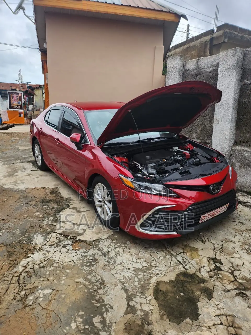 Toyota Camry LE AWD 2024 Red