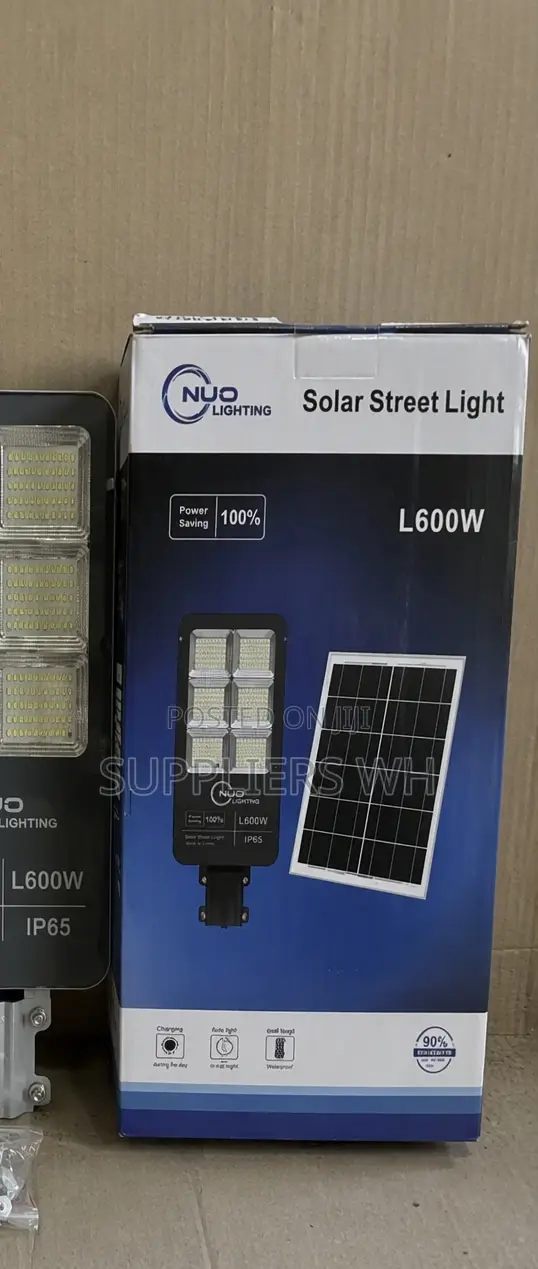Solar Streetlight 600w Solar Street Light Remote