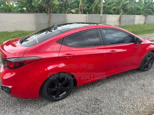 Hyundai Elantra 2013 Red