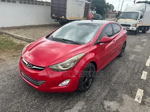 Hyundai Elantra 2013 Red