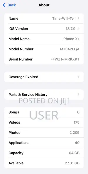 Apple iPhone XR 64 GB Pink