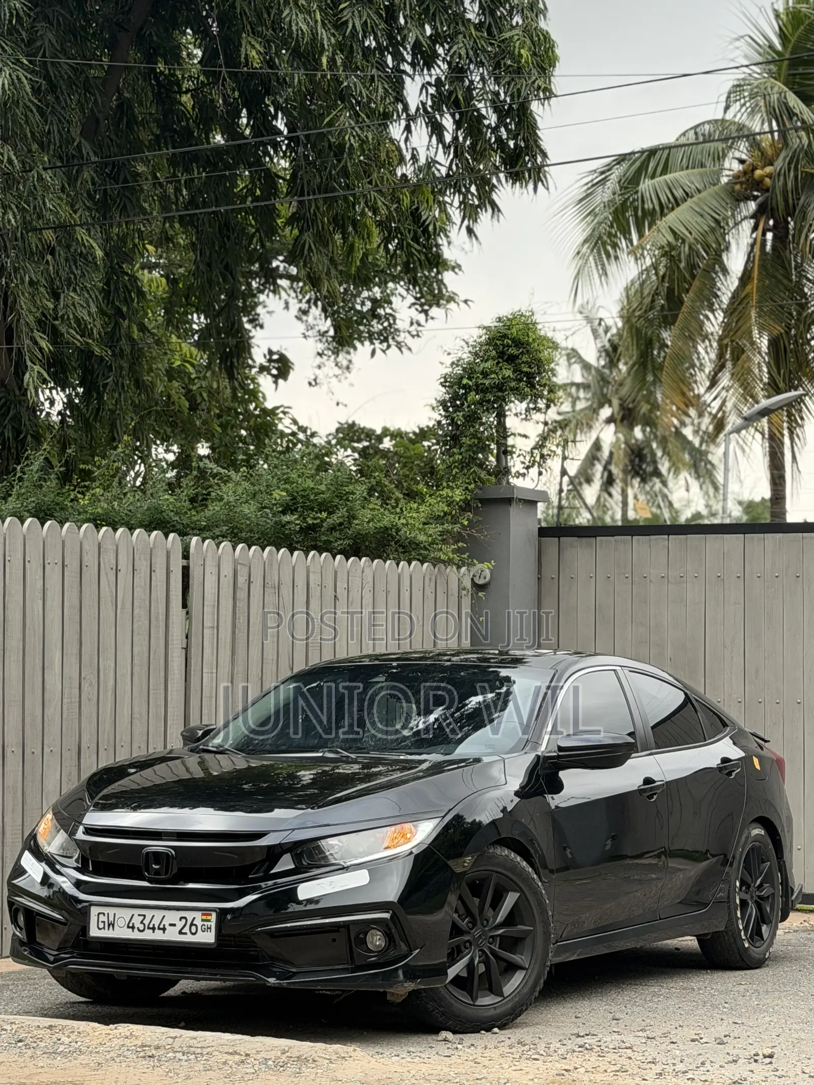 Honda Civic EX Sedan 2020 Black