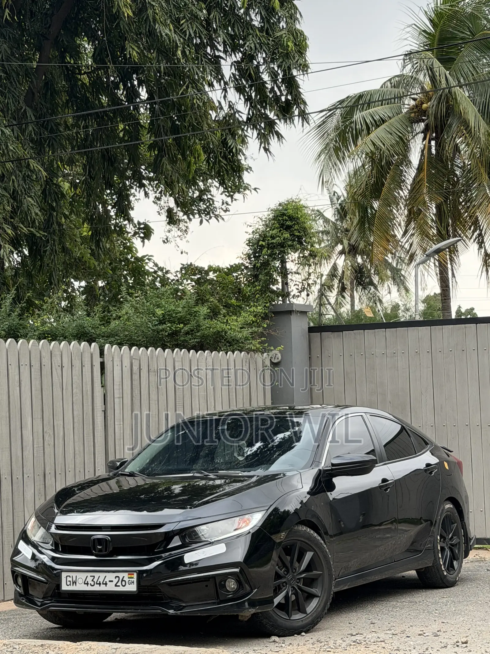 Honda Civic EX Sedan 2020 Black