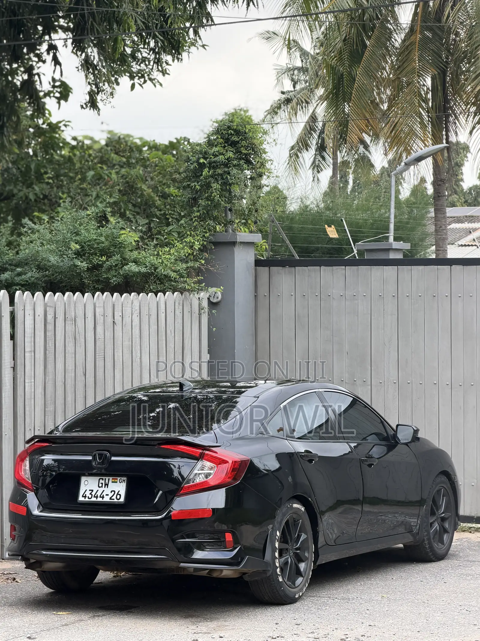 Honda Civic EX Sedan 2020 Black