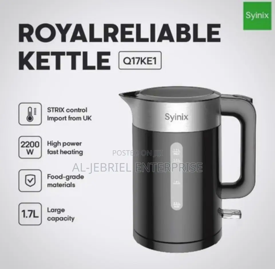 Synix 1.7liters Kettle