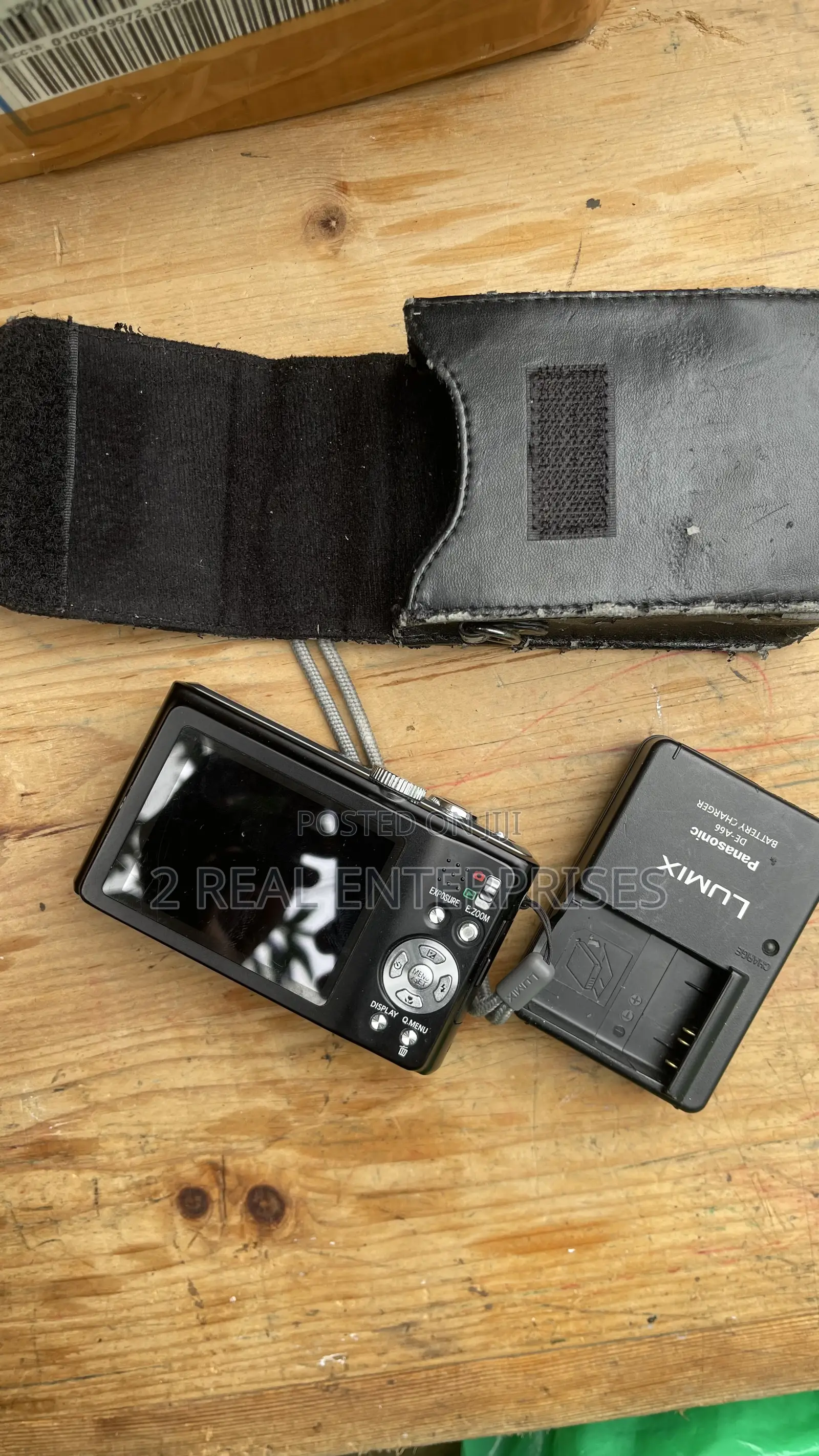 Panasonic Lumix Digital Camera With Battery and Charger