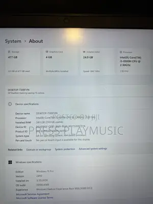 Laptop HP 15 24GB Intel Core i5 SSD 500GB