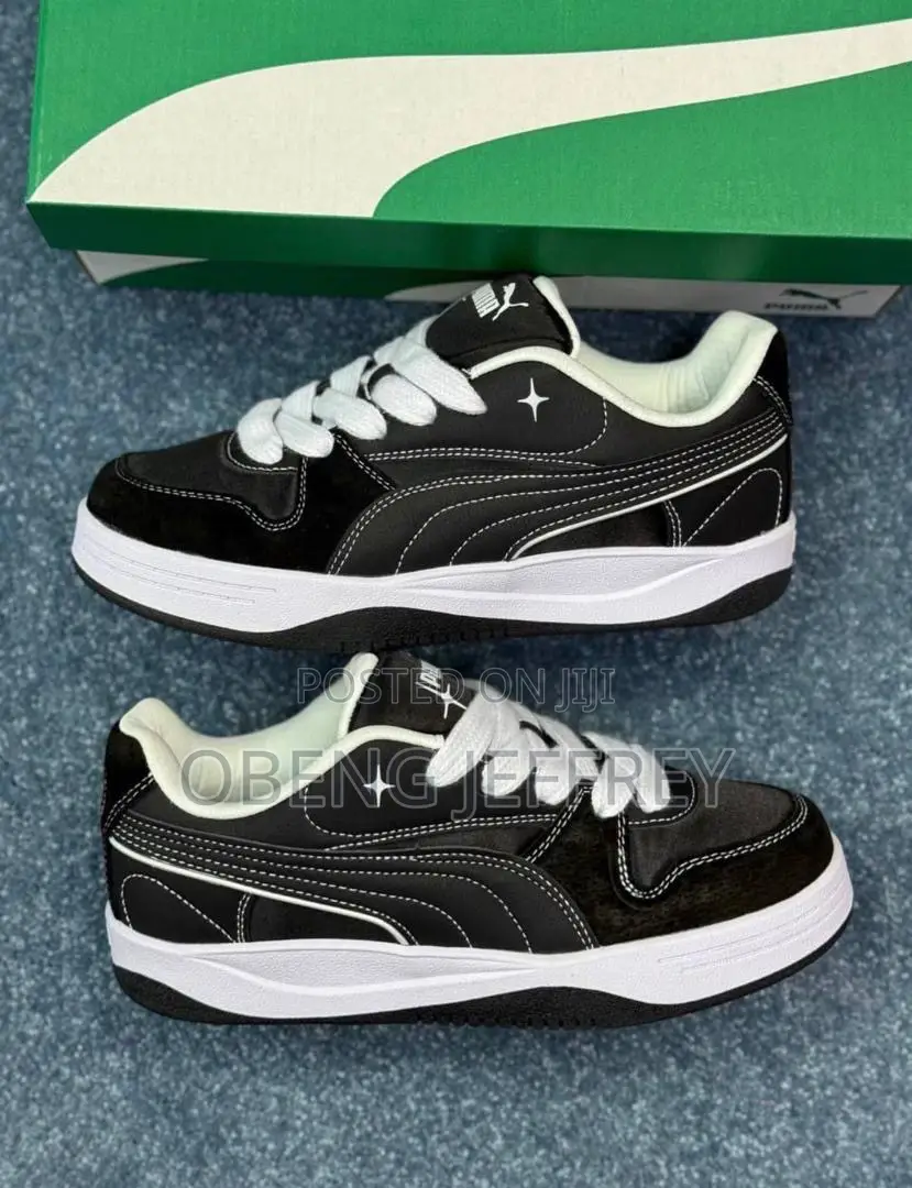 Original Puma Park Black Upper/Distintive White