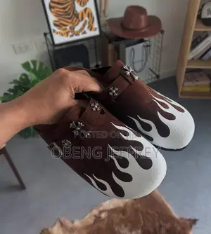 Original Chrome Heart Birkenstock Boston