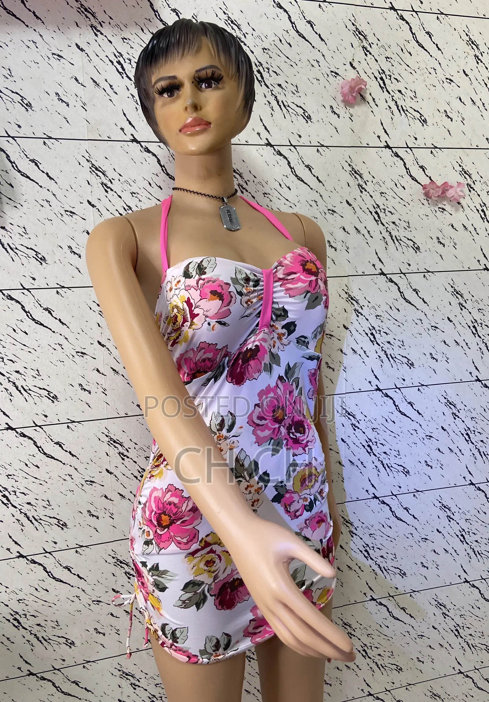 Pretty Floral Stretchy Multi Bodycoon Mini Beach Wear