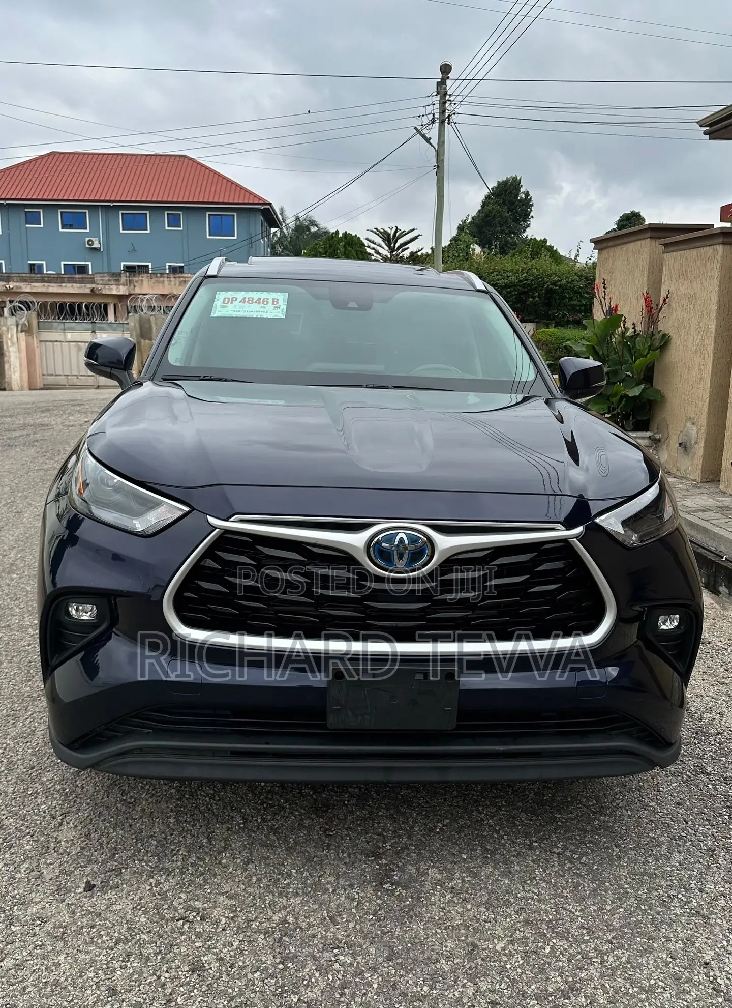 Toyota Highlander Hybrid 2022 Blue