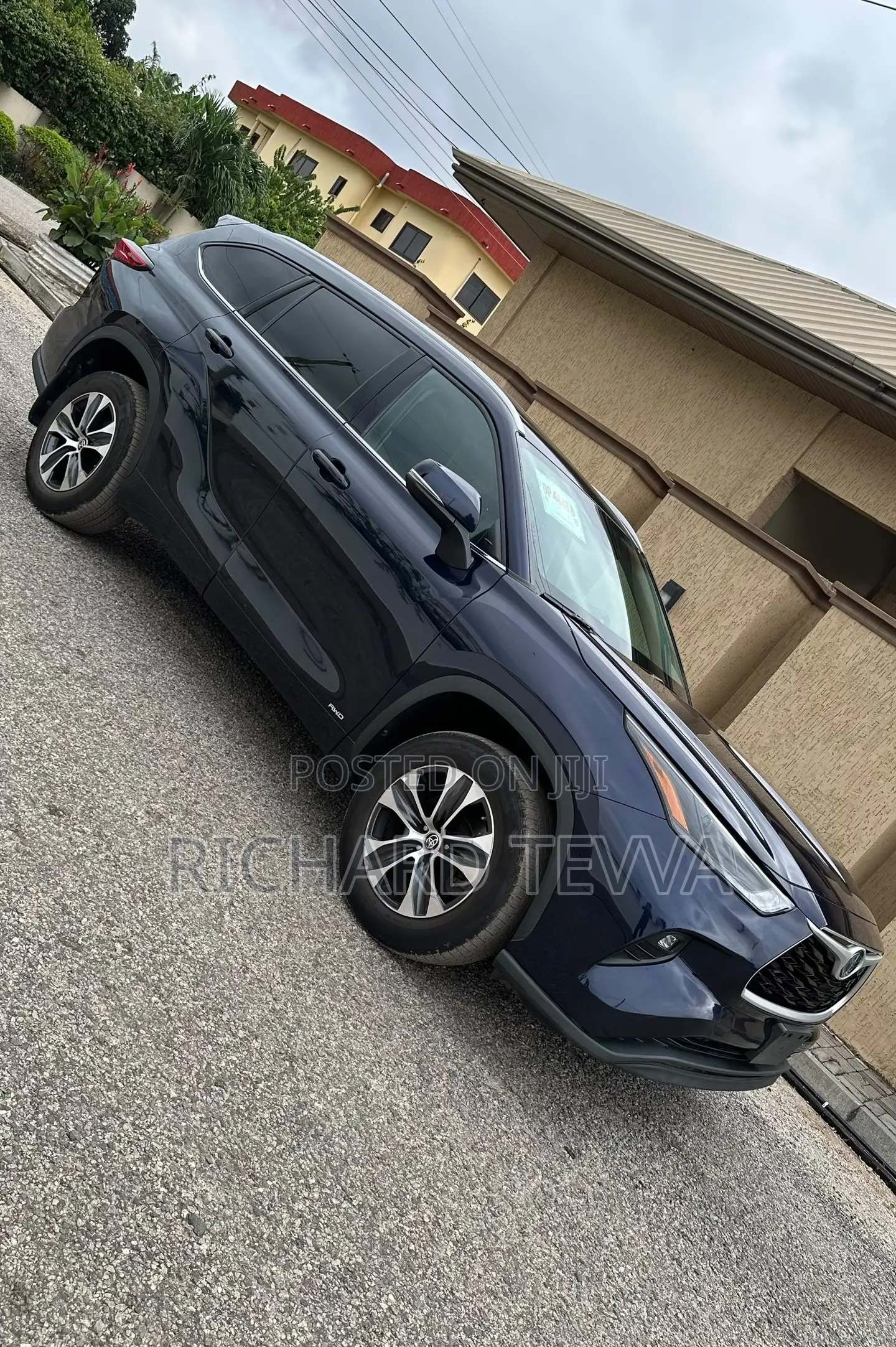 Toyota Highlander Hybrid 2022 Blue