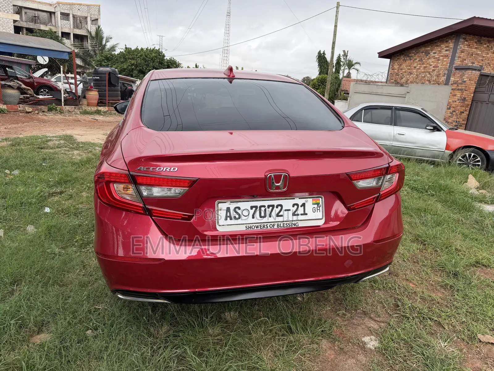 Honda Accord 2019 Red