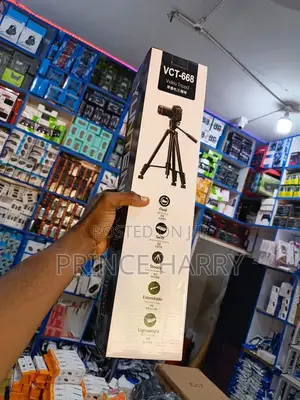 Professional VCT-668 Tripod