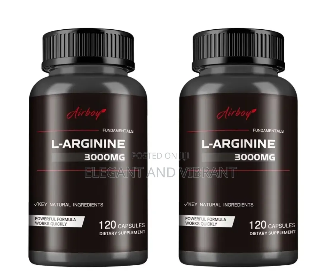 L-Arginne With Selinum and Black Pepper Combo, 3000mg Capsules