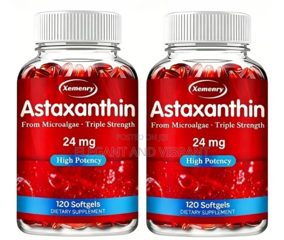 Astaxanthin From Microalgae Triple Strength 24mg Soft Gel