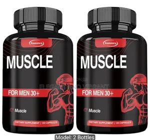 Muscle Capsules With Vitamin D ,Zinc, Tribulus Red Geinseng