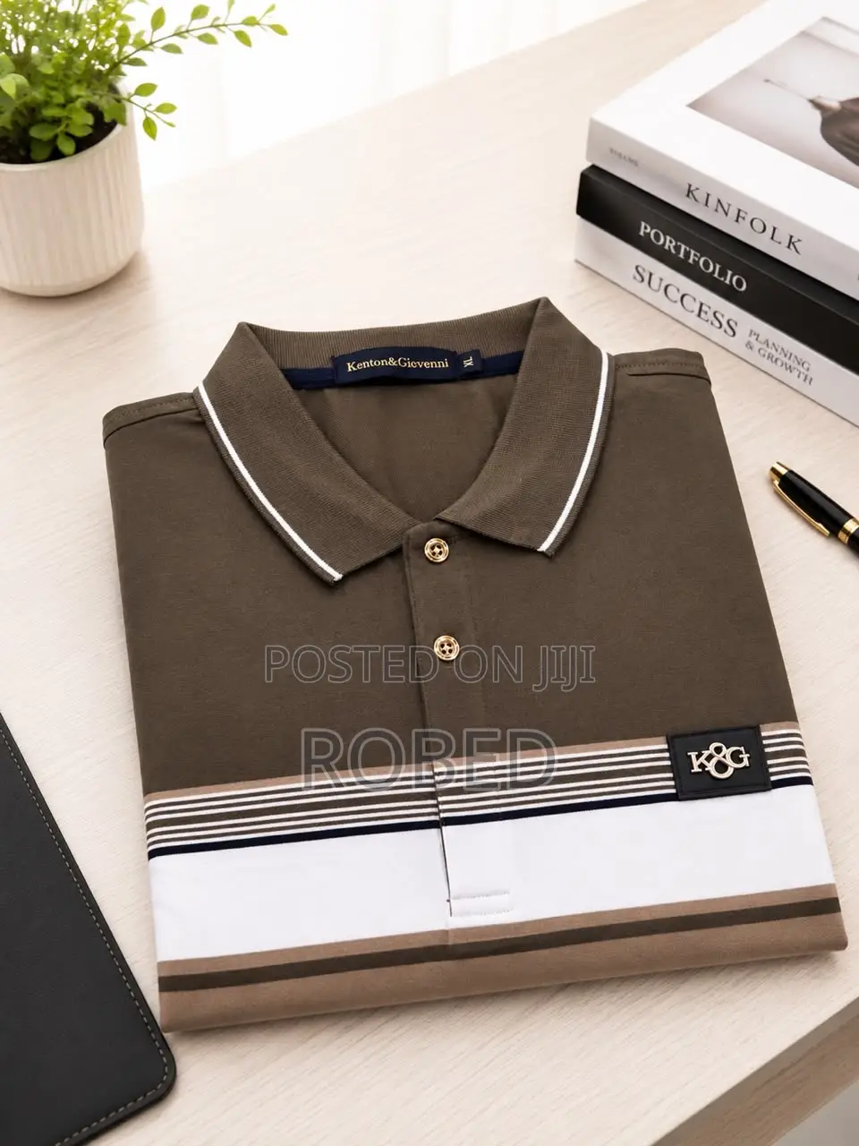 Striped Polo Tops