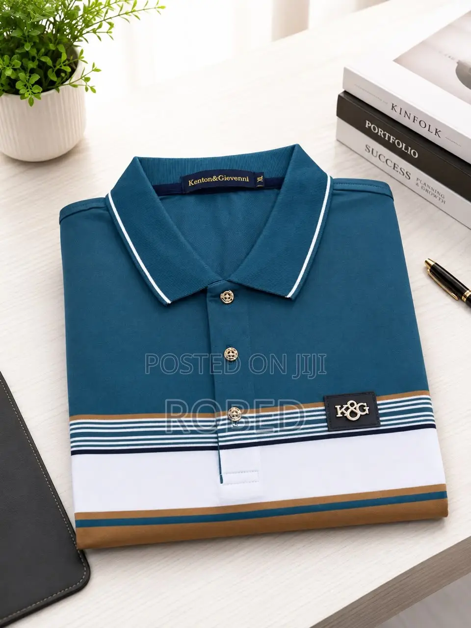 Striped Polo Tops