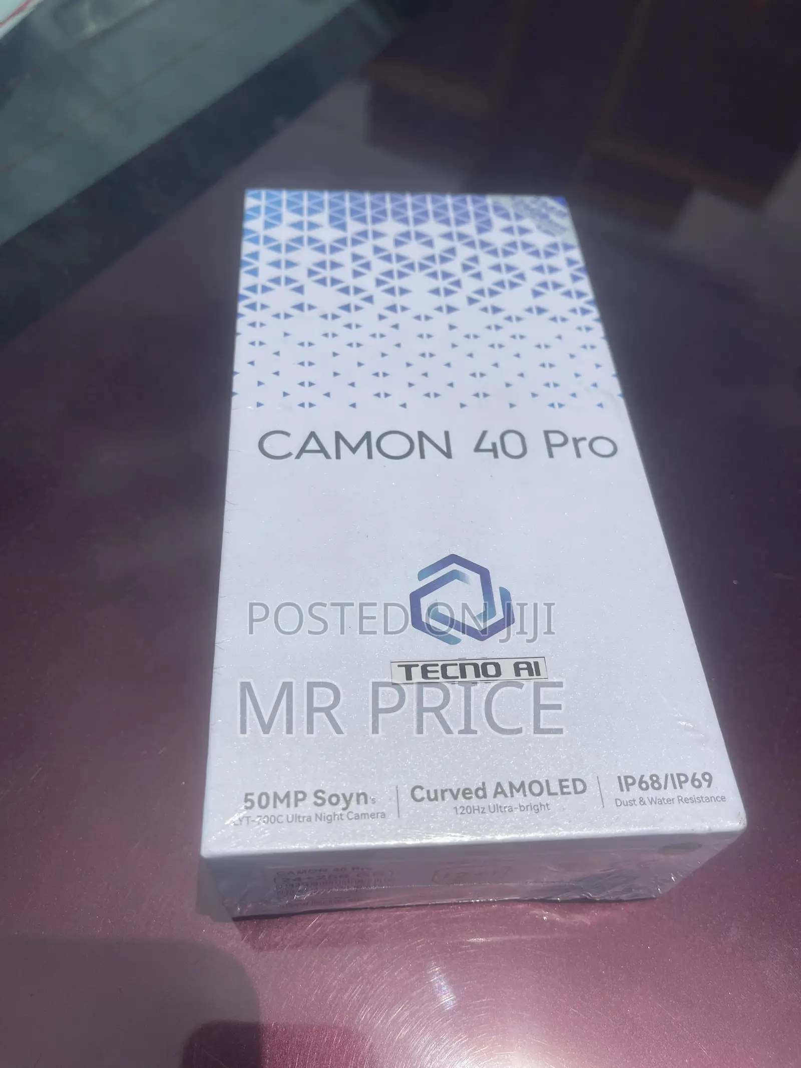 New Tecno Camon 40 Pro 5G 256 GB Black