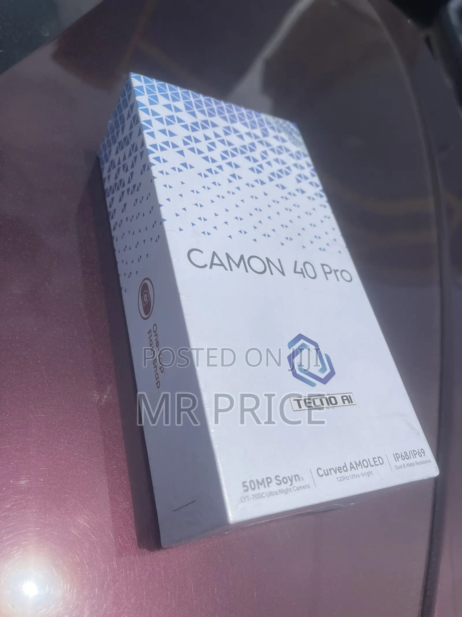 New Tecno Camon 40 Pro 5G 256 GB Black