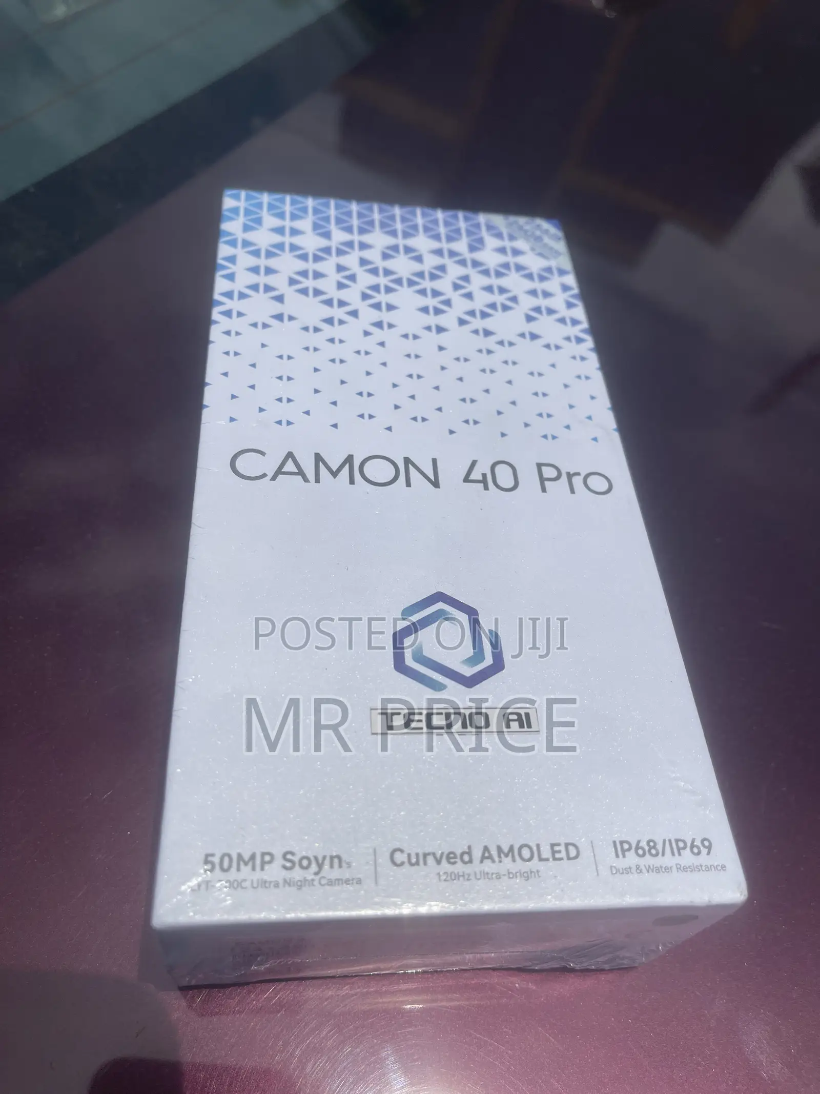 New Tecno Camon 40 Pro 5G 256 GB Black