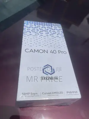 New Tecno Camon 40 Pro 5G 256 GB Black