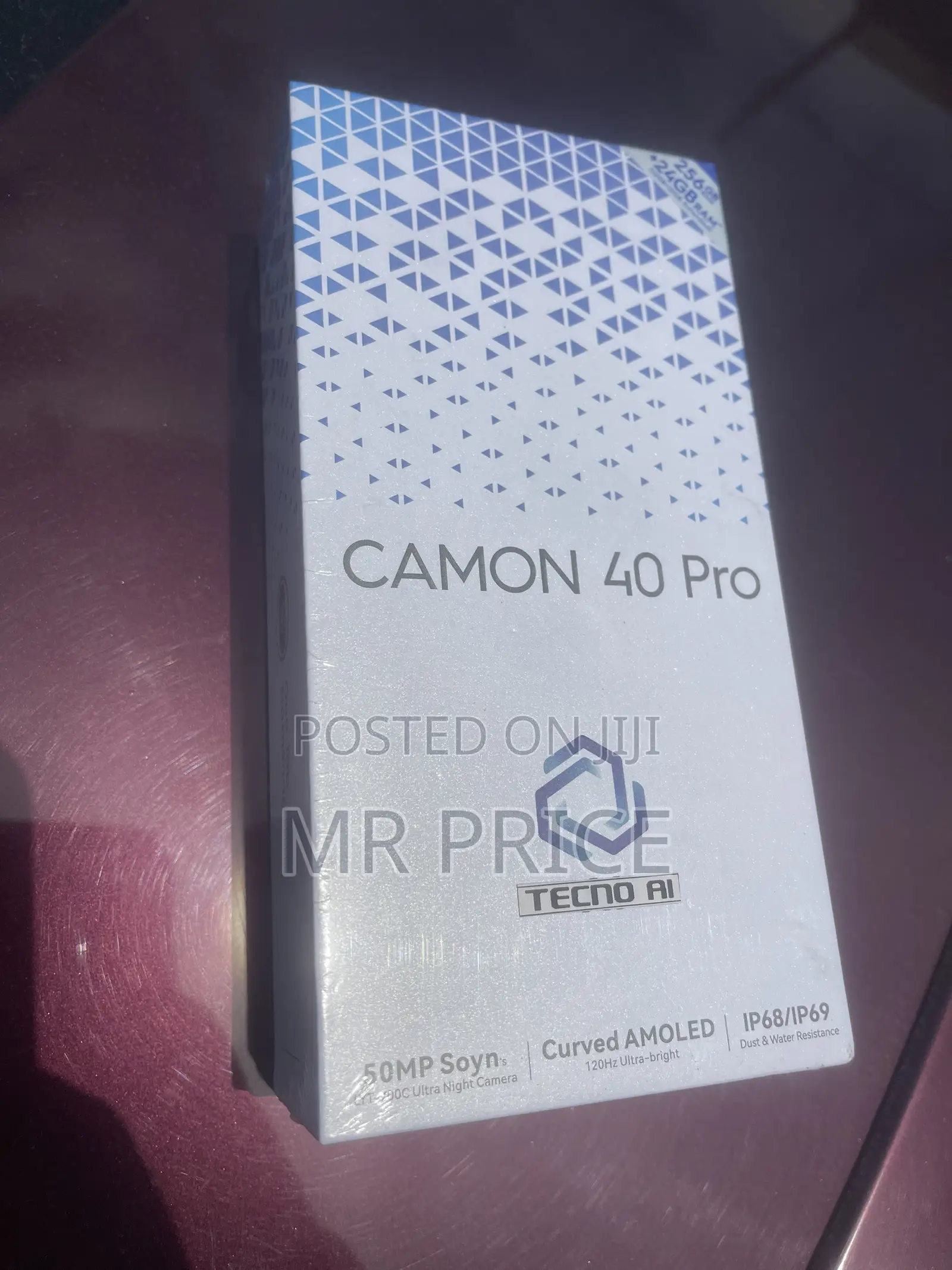 New Tecno Camon 40 Pro 5G 256 GB Black