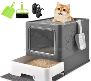 Extra Large Enclosed Amazon Cat Litter Box