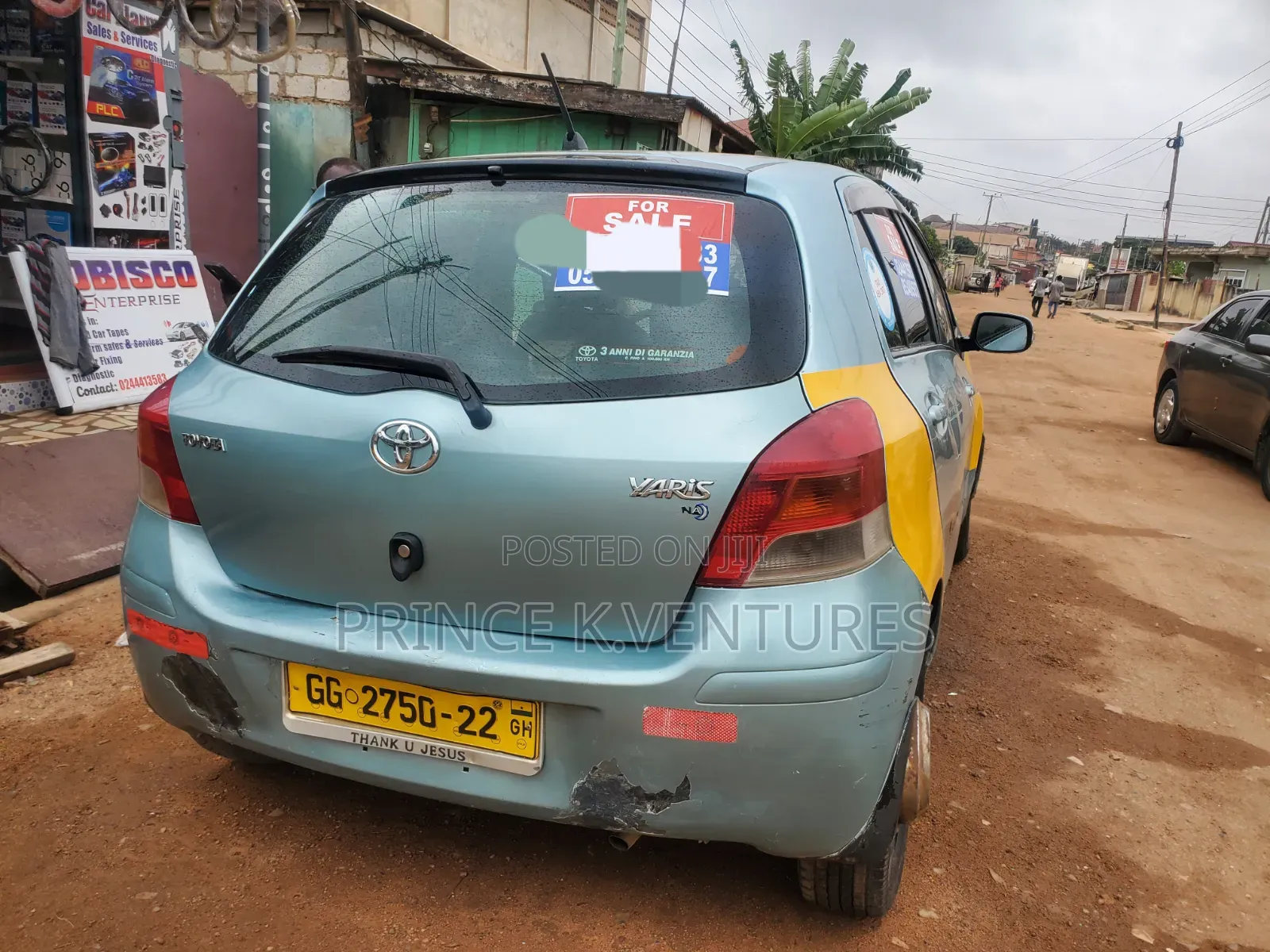 Toyota Vitz 1.0 FWD 3dr 2010 Green