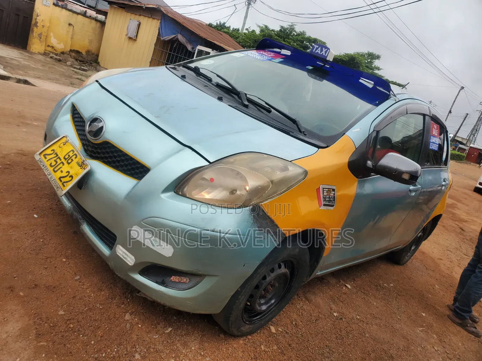 Toyota Vitz 1.0 FWD 3dr 2010 Green