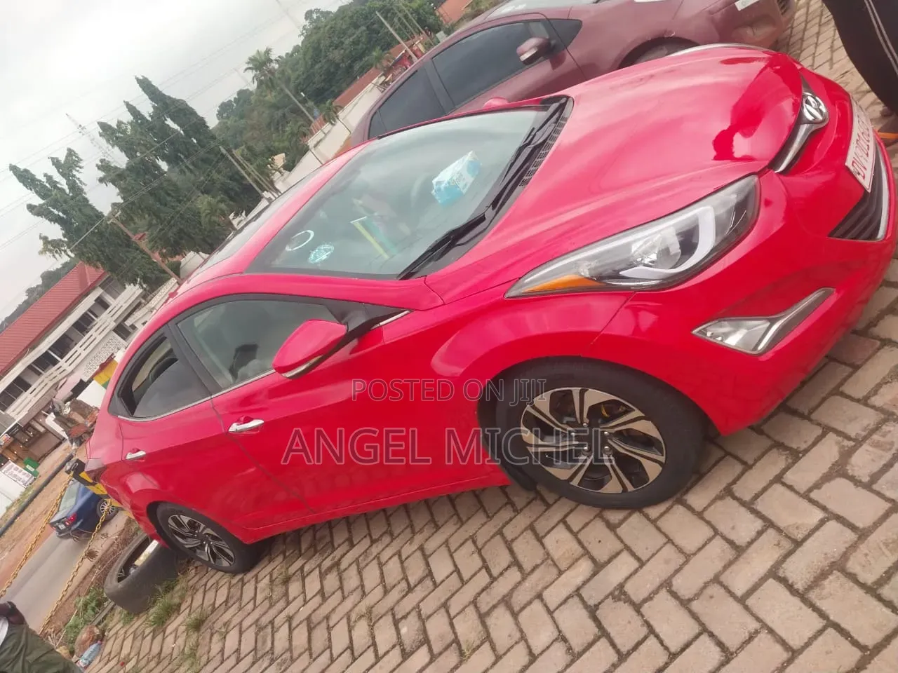 Hyundai Elantra 2014 Red
