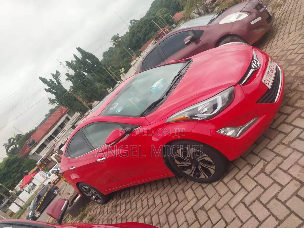 Hyundai Elantra 2014 Red