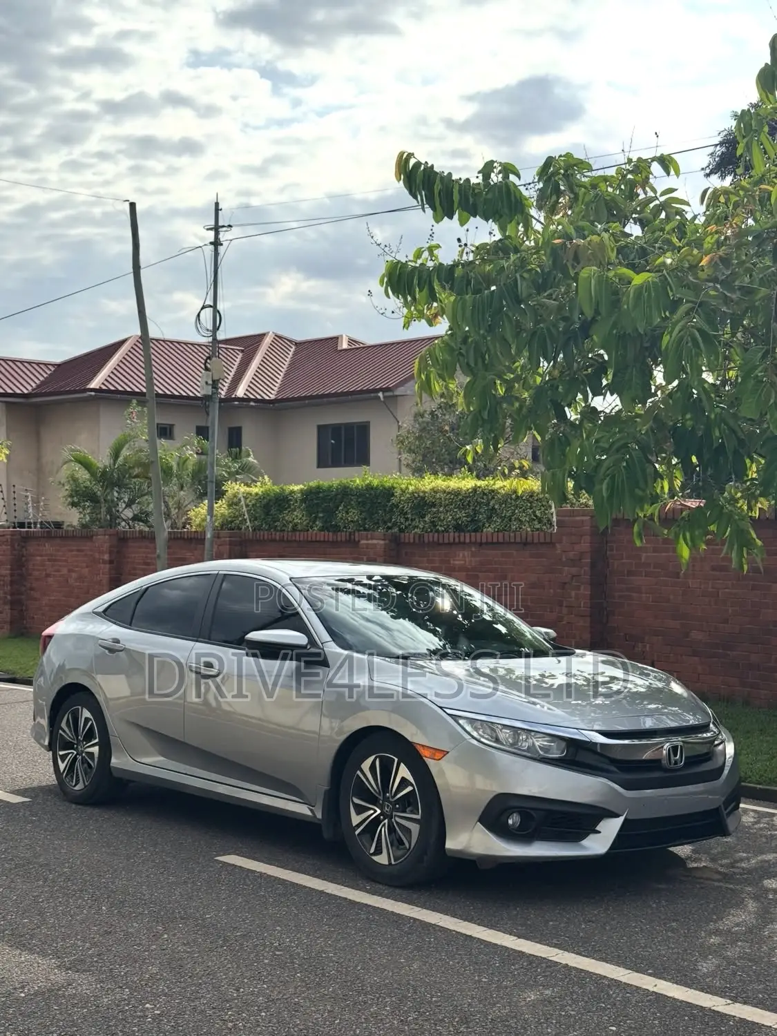 Honda Civic EX-L Sedan 2018 Silver
