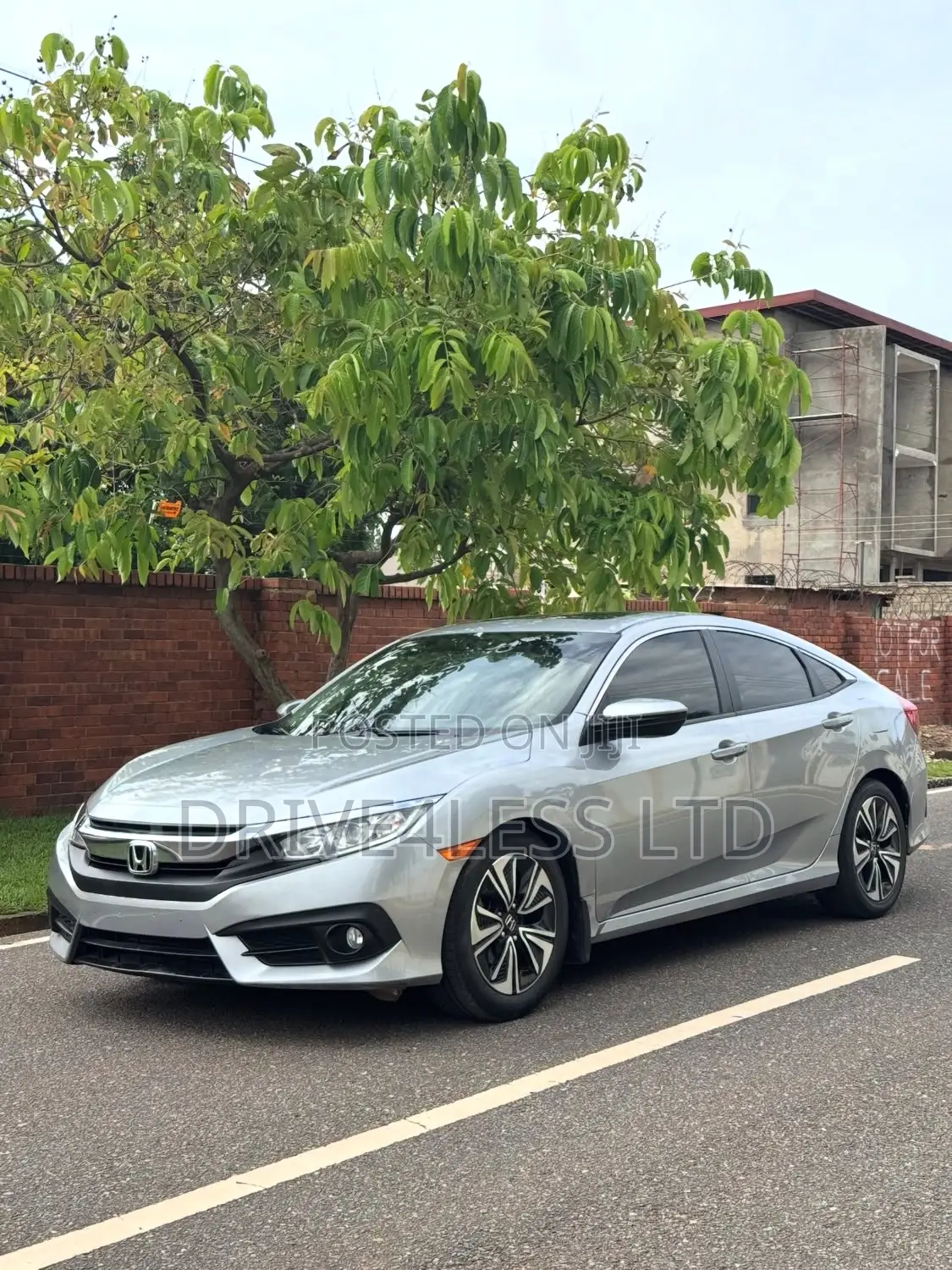 Honda Civic EX-L Sedan 2018 Silver
