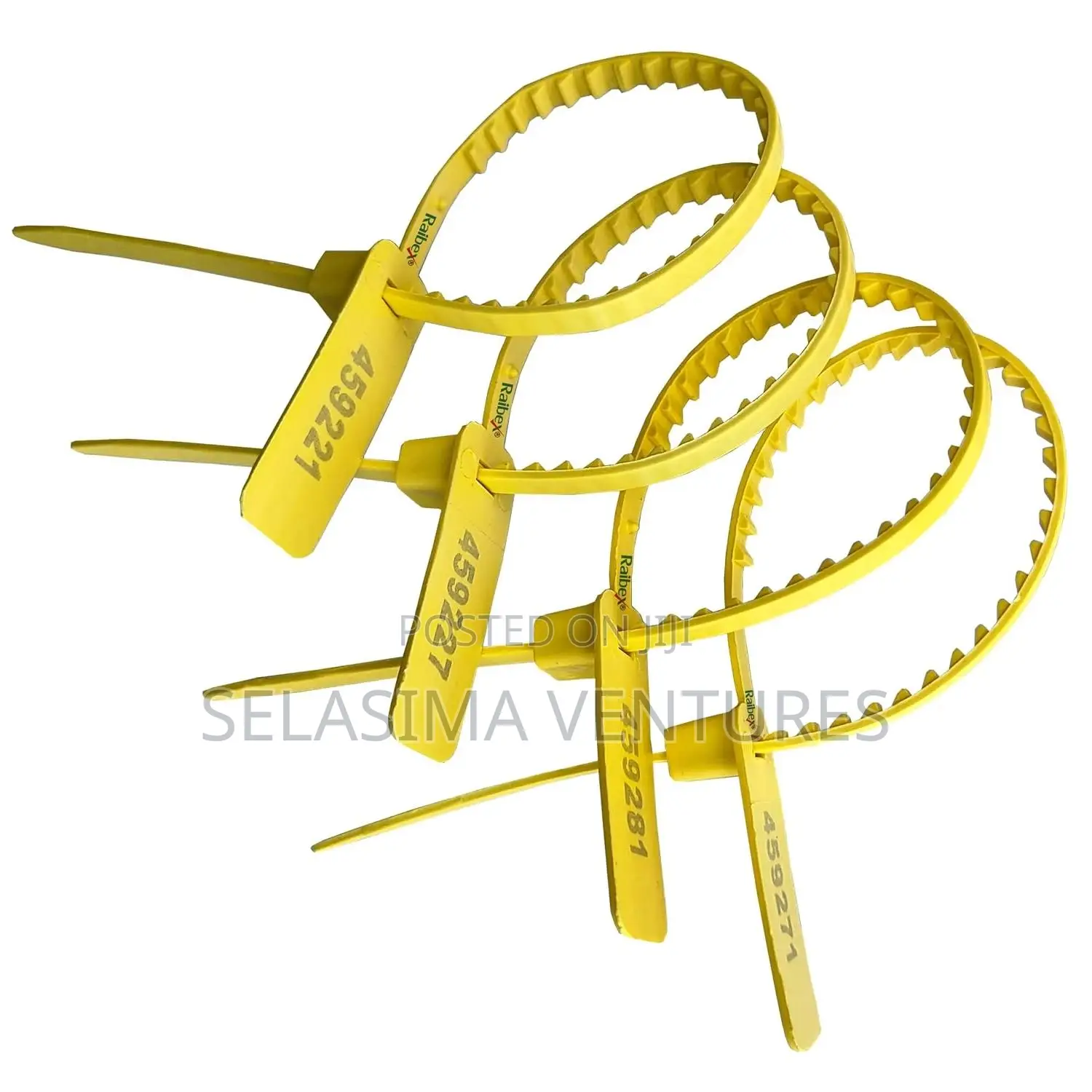 Tamper Plastic Seals With Serial Numbers