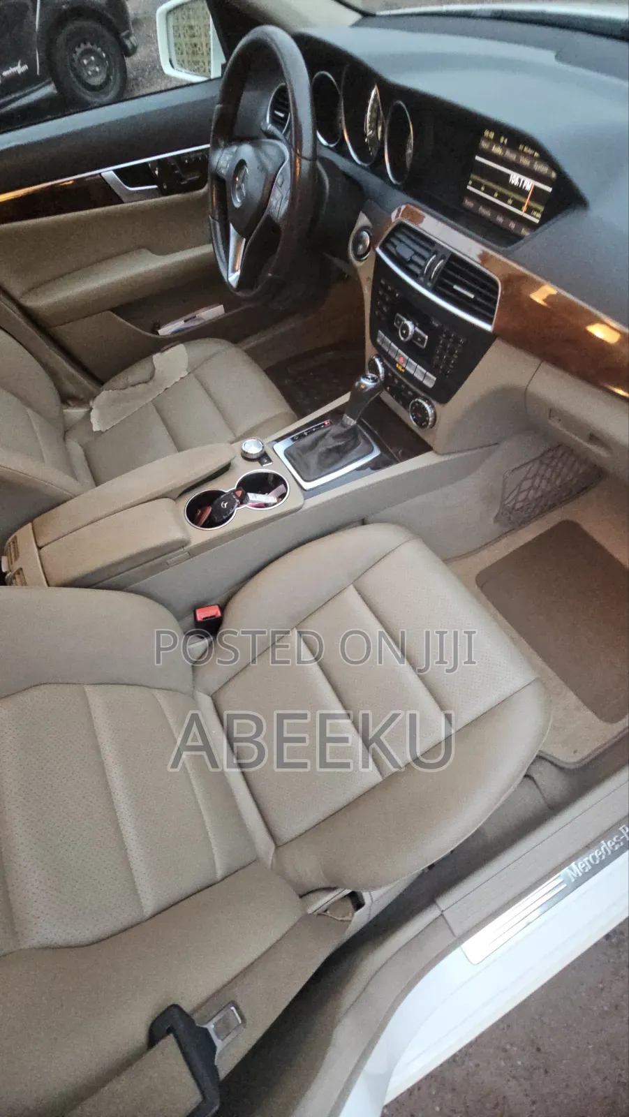 Mercedes-Benz C250 2012 White