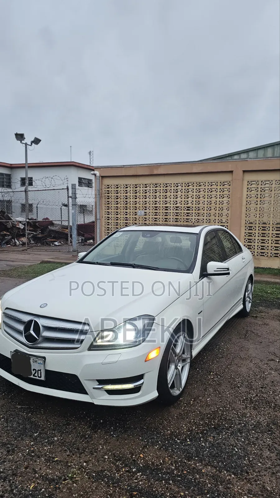 Mercedes-Benz C250 2012 White