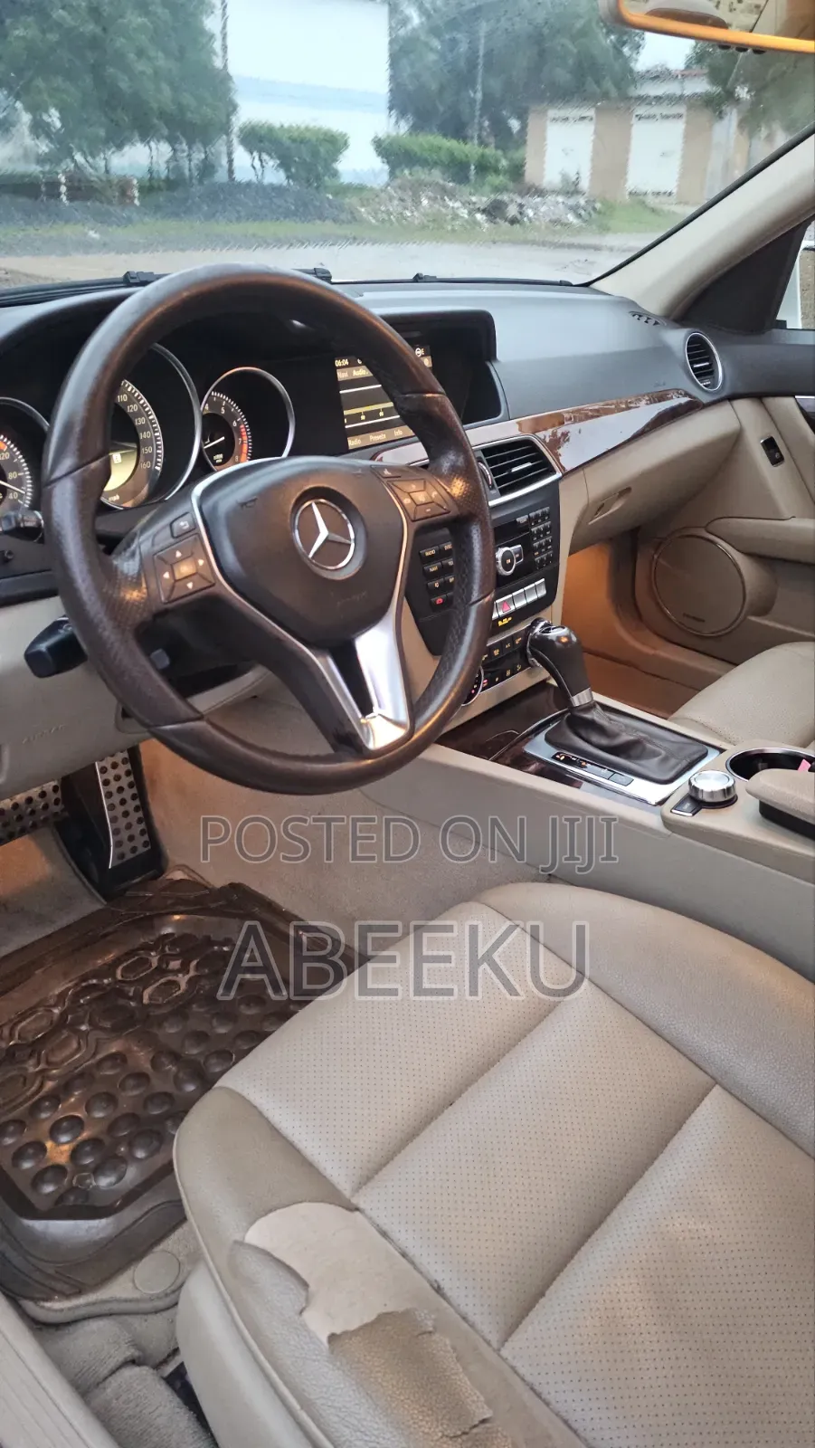 Mercedes-Benz C250 2012 White