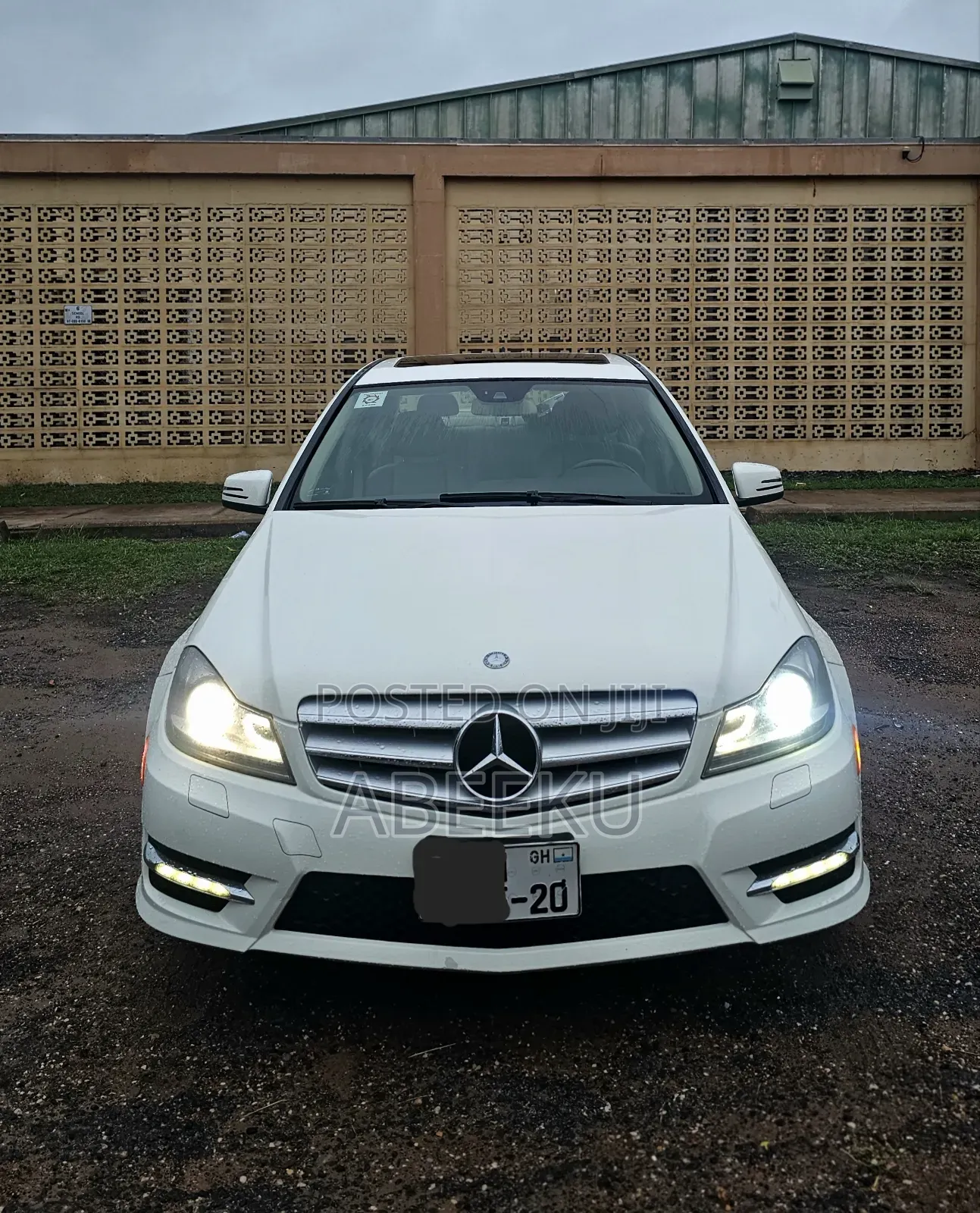 Mercedes-Benz C250 2012 White