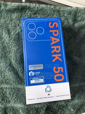 New Tecno Spark 50 128 GB Black
