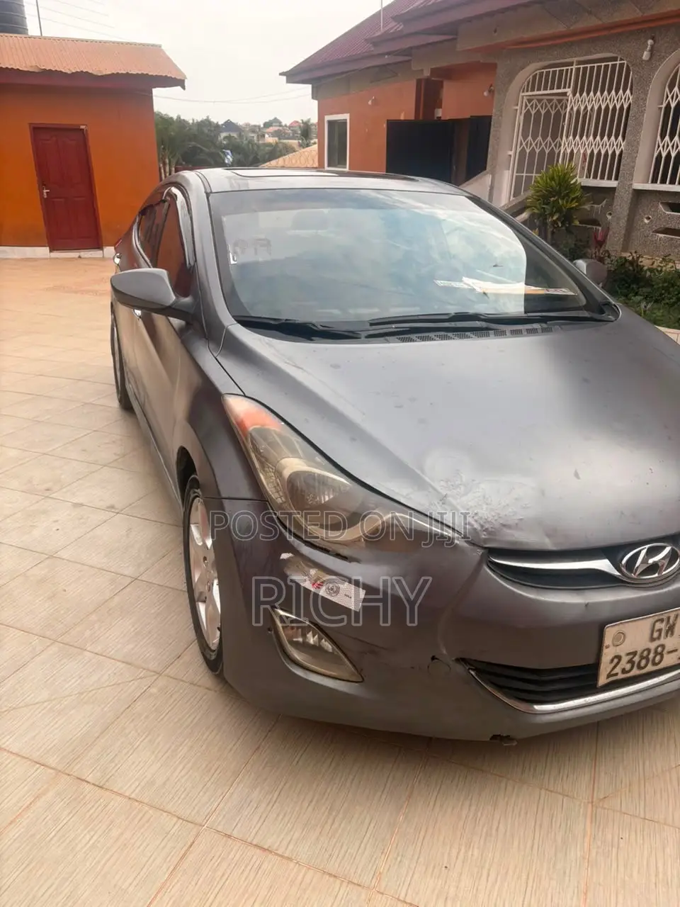Hyundai Elantra GLS Automatic 2012 Gray