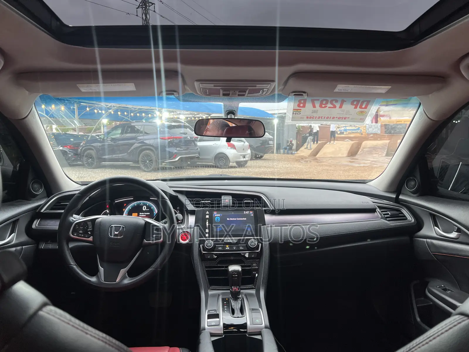 Honda Civic EX-T Sedan 2018 Black