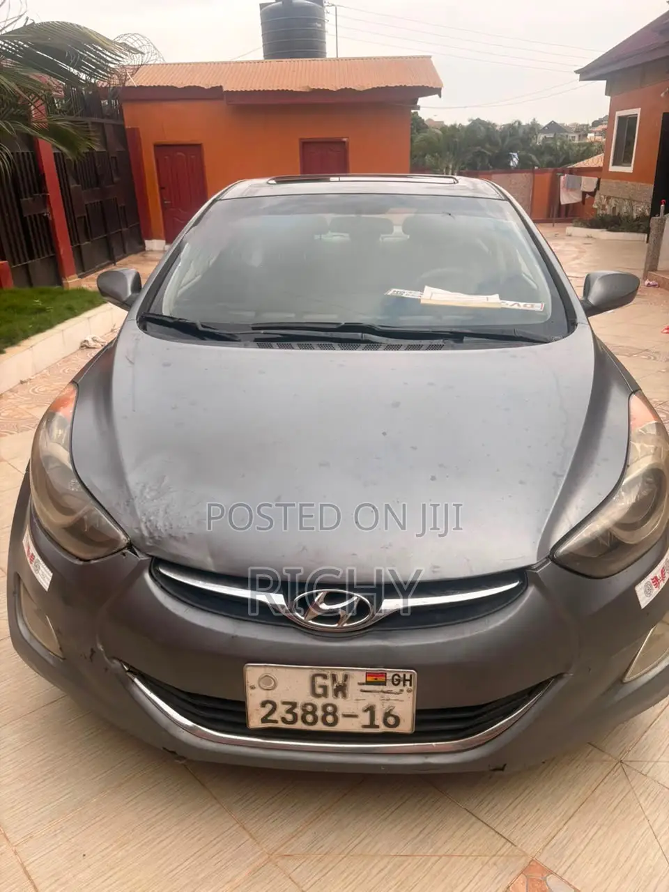 Hyundai Elantra GLS Automatic 2012 Gray