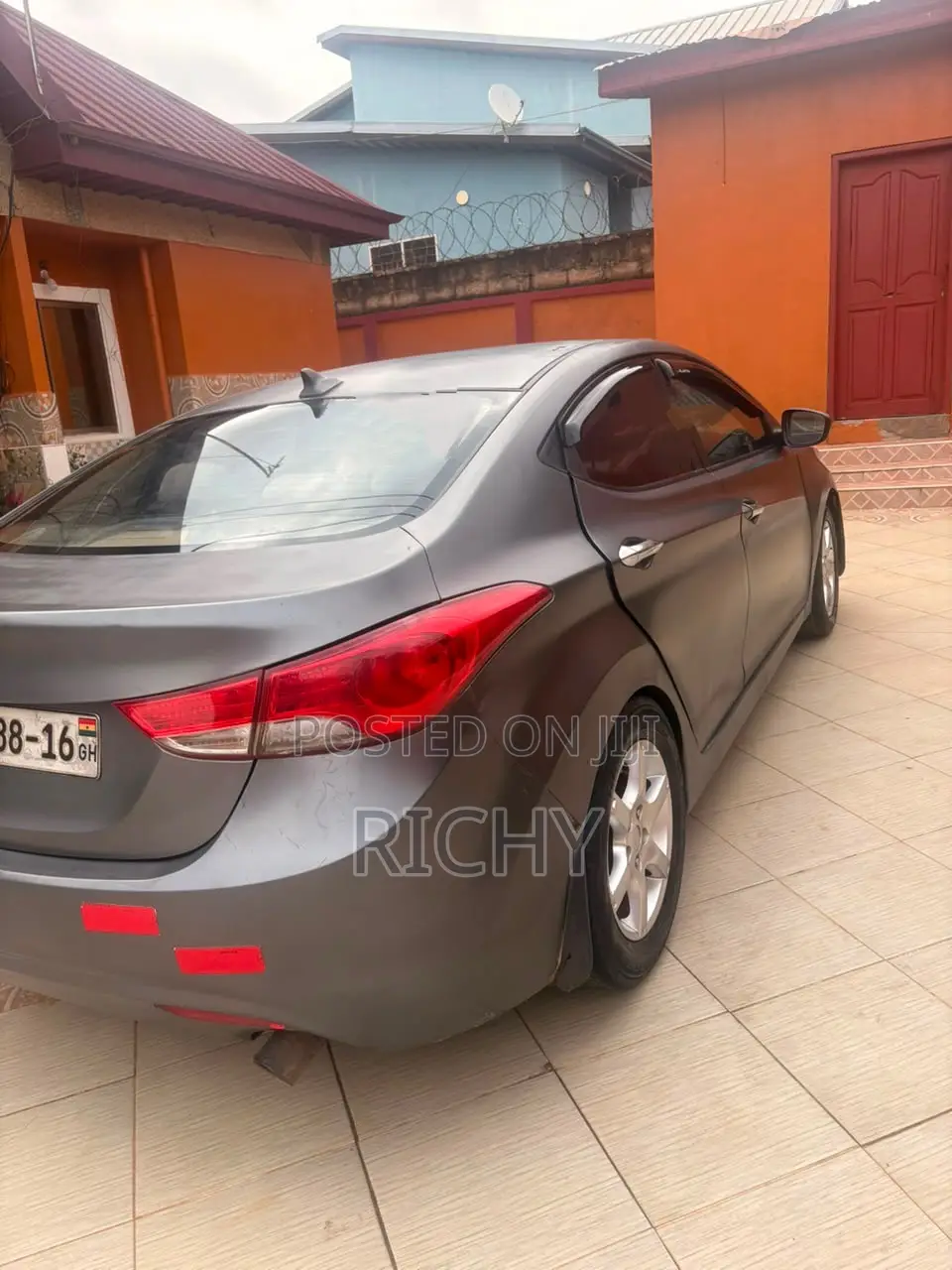 Hyundai Elantra GLS Automatic 2012 Gray