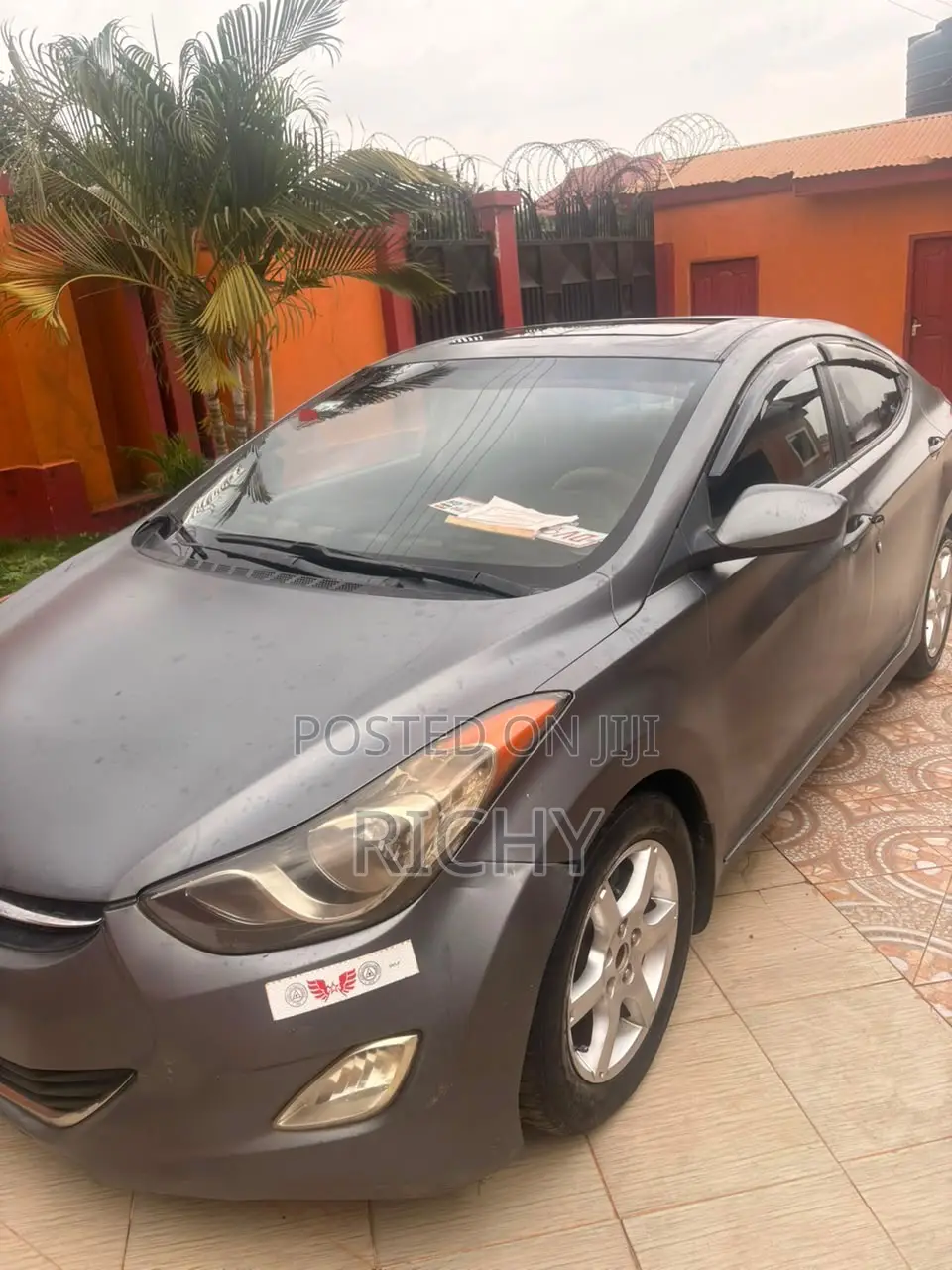 Hyundai Elantra GLS Automatic 2012 Gray