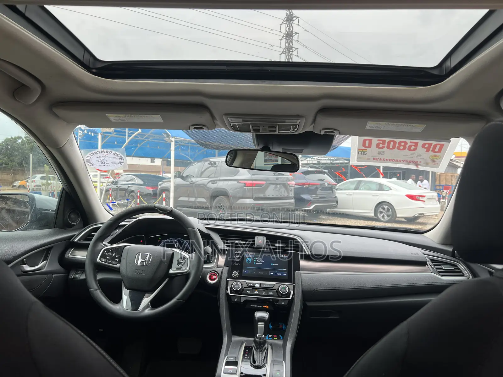 Honda Civic EX Sedan 2019 Silver