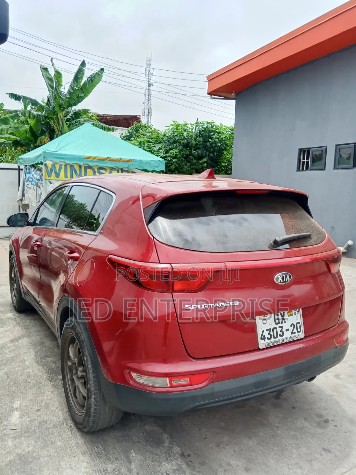 Kia Sportage 2017 Red